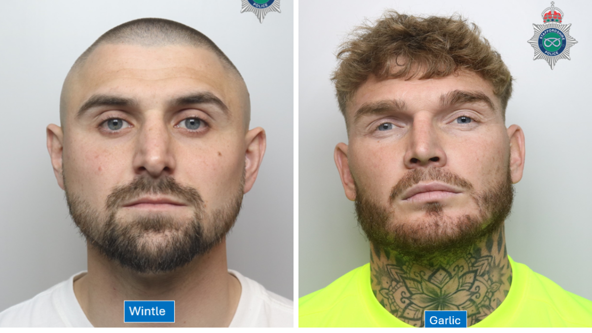 James Garlick, 30, and Shane Wintle, 32,